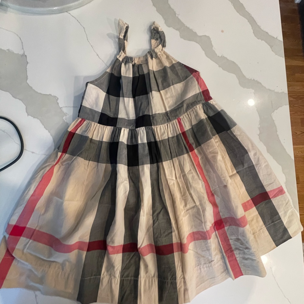 Adorable Girls Burberry dress